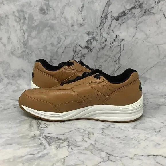 SAS Mens Size 9W Hazel Journey Lux Leather Lace Up Sneakers Shoes Comfort C26-1